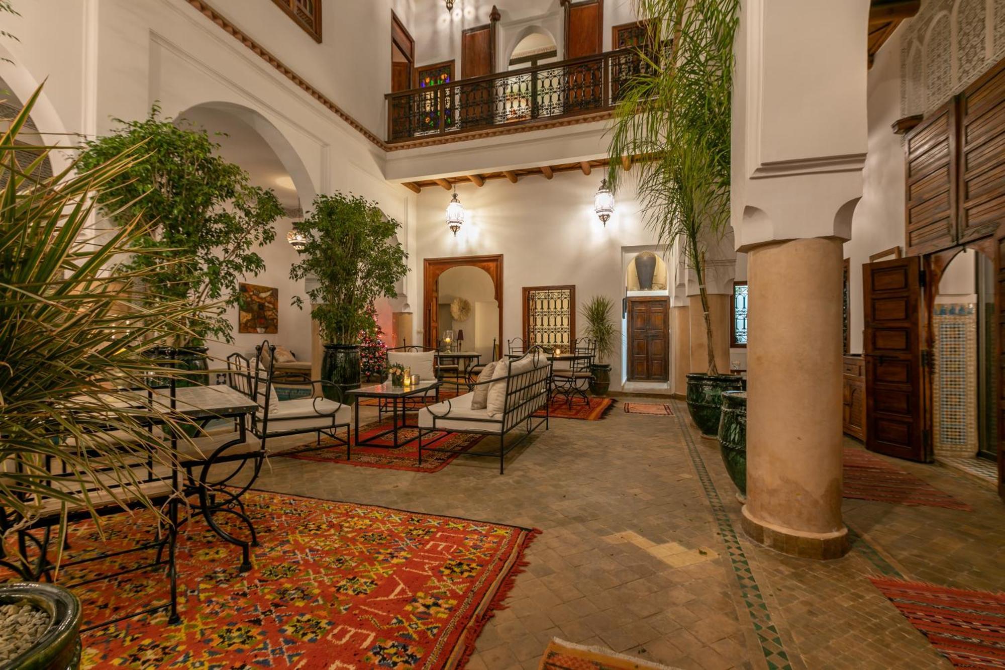 Riad Les Trois Palmiers El Bacha Marrakesh Esterno foto