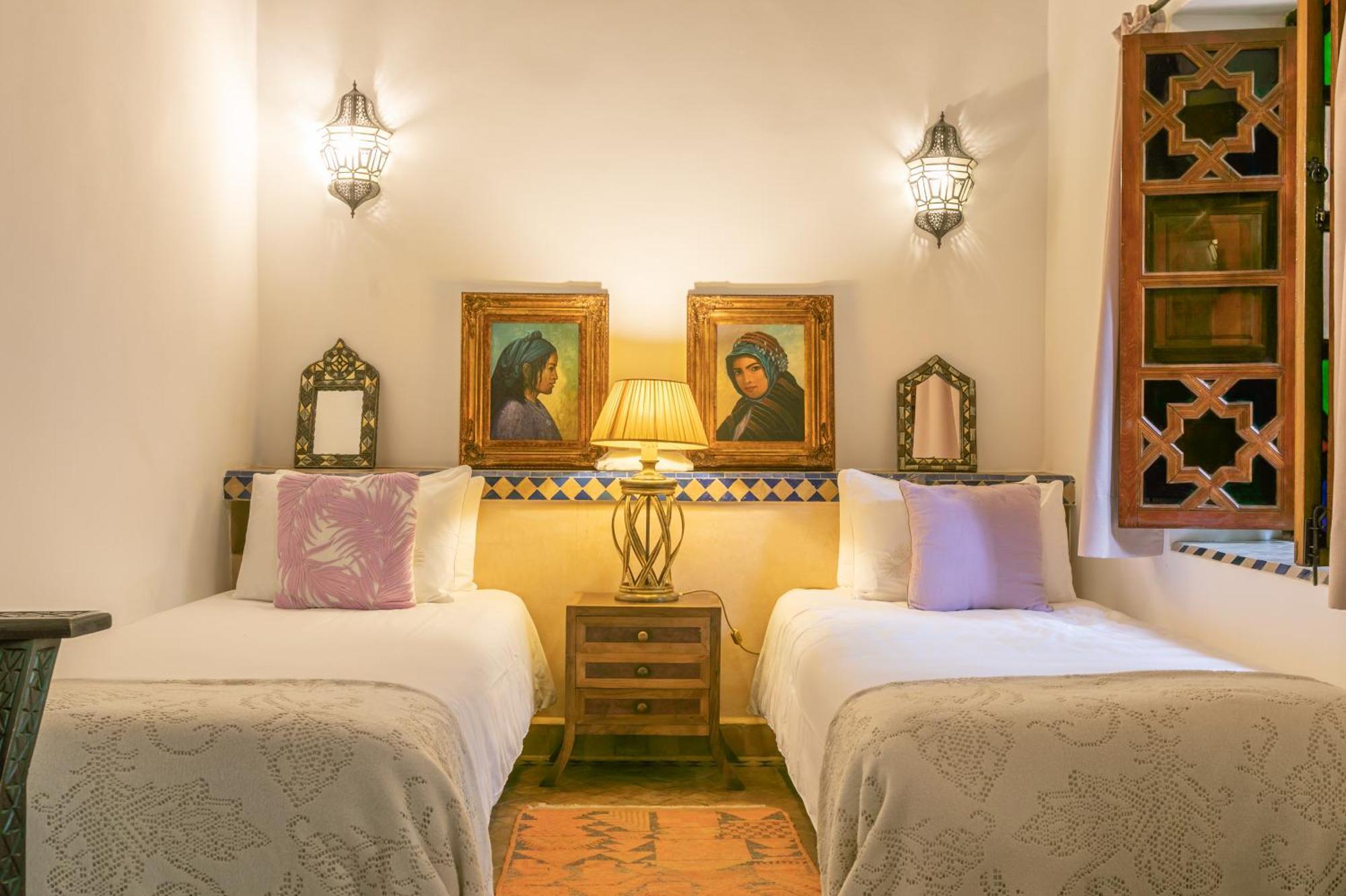 Riad Les Trois Palmiers El Bacha Marrakesh Esterno foto