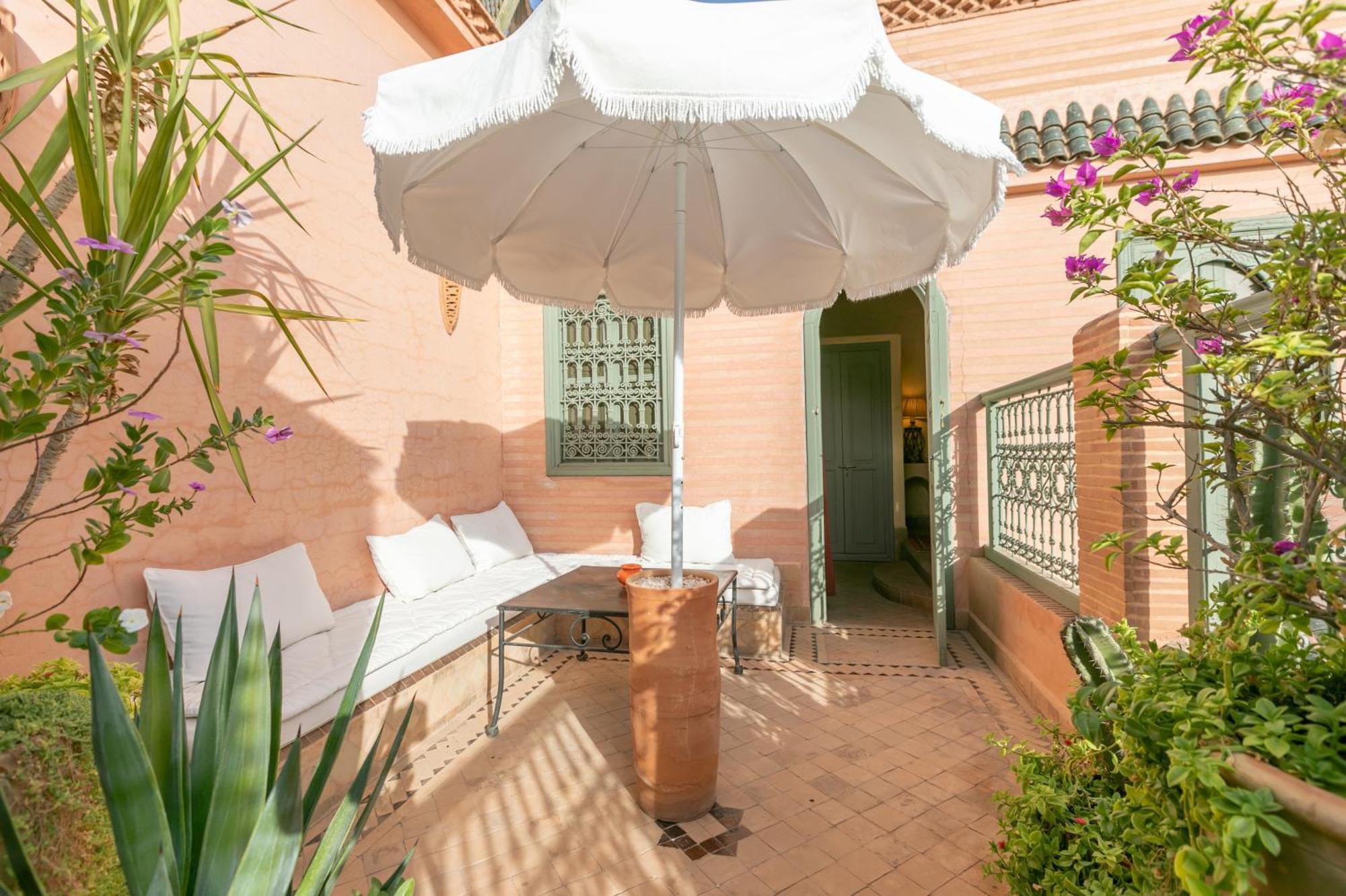 Riad Les Trois Palmiers El Bacha Marrakesh Esterno foto