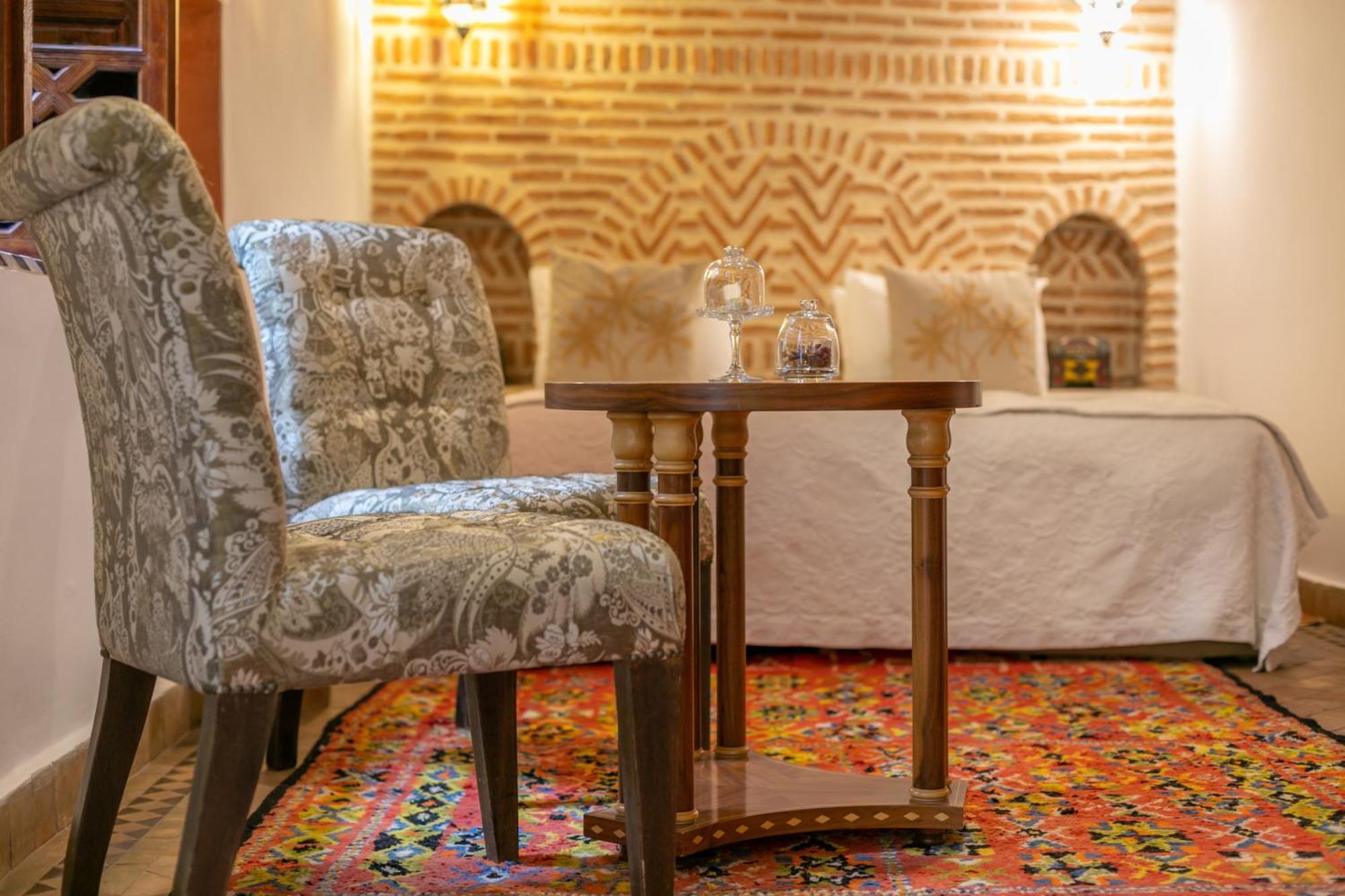 Riad Les Trois Palmiers El Bacha Marrakesh Esterno foto