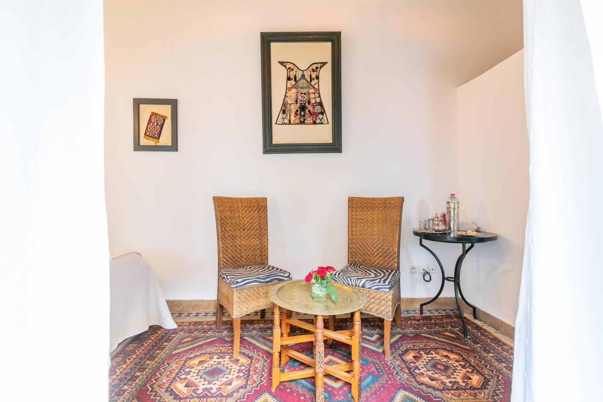 Riad Les Trois Palmiers El Bacha Marrakesh Esterno foto