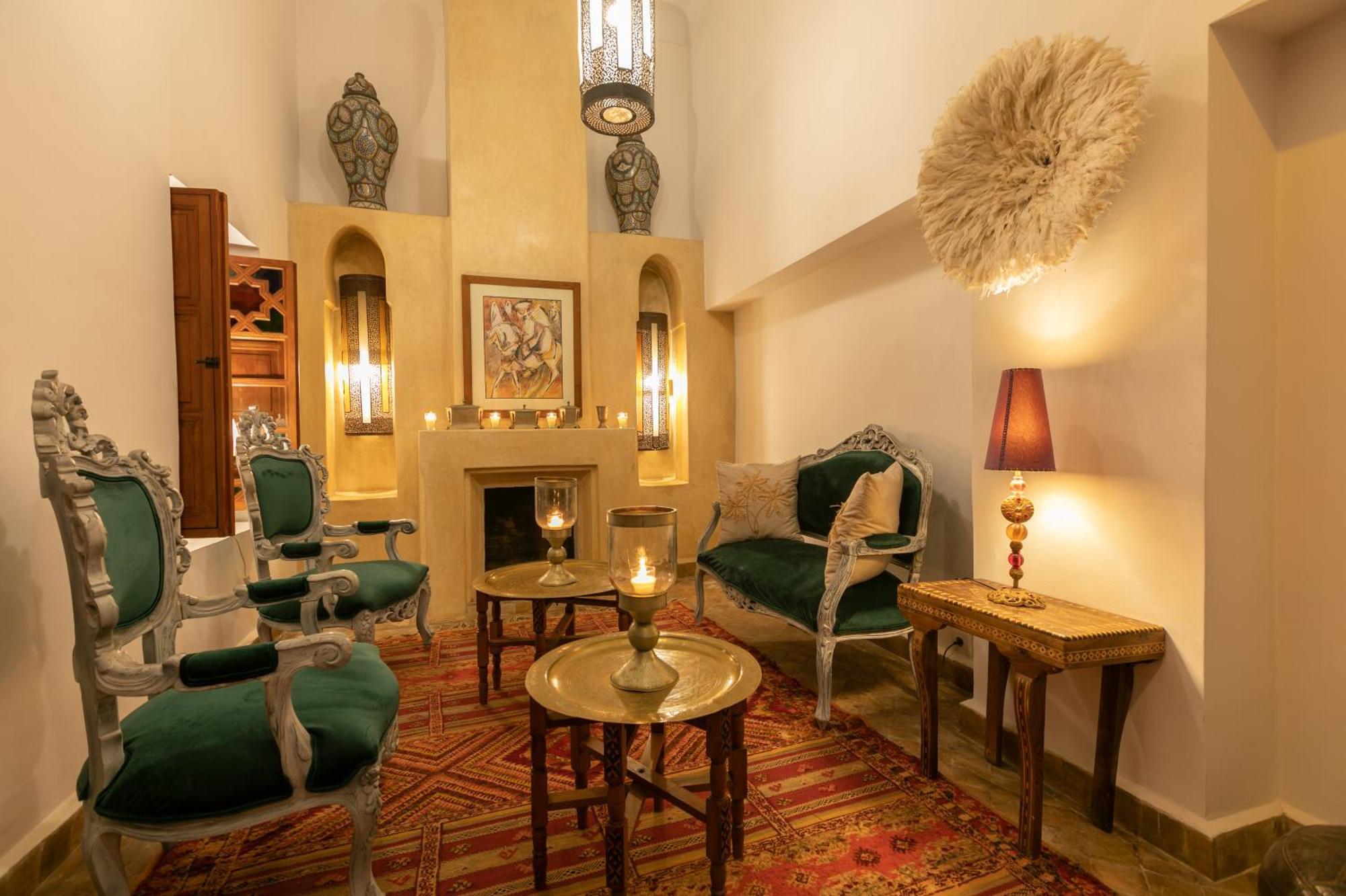 Riad Les Trois Palmiers El Bacha Marrakesh Esterno foto
