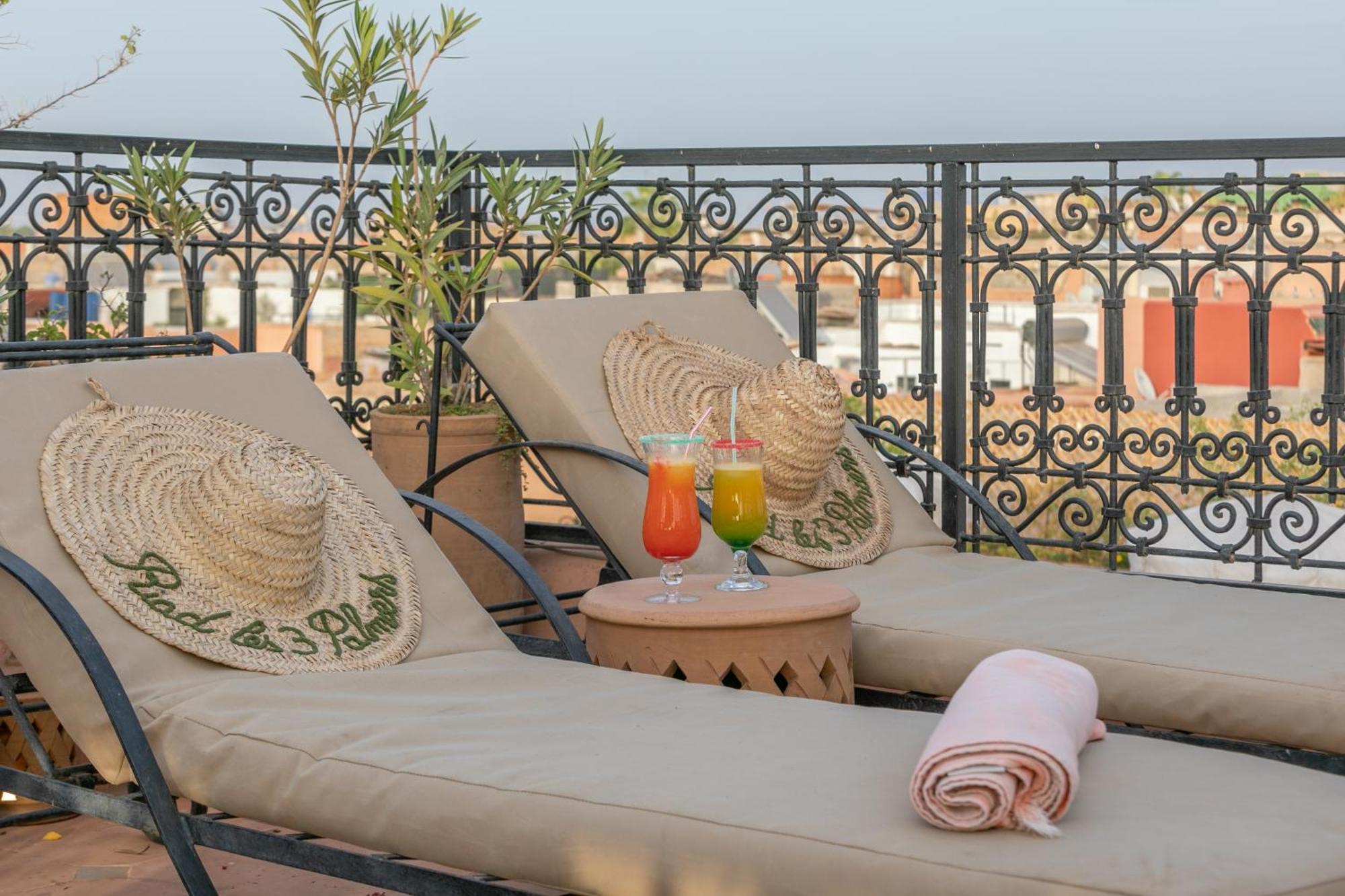 Riad Les Trois Palmiers El Bacha Marrakesh Esterno foto