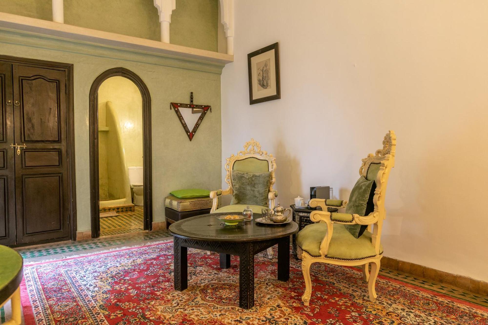 Riad Les Trois Palmiers El Bacha Marrakesh Esterno foto