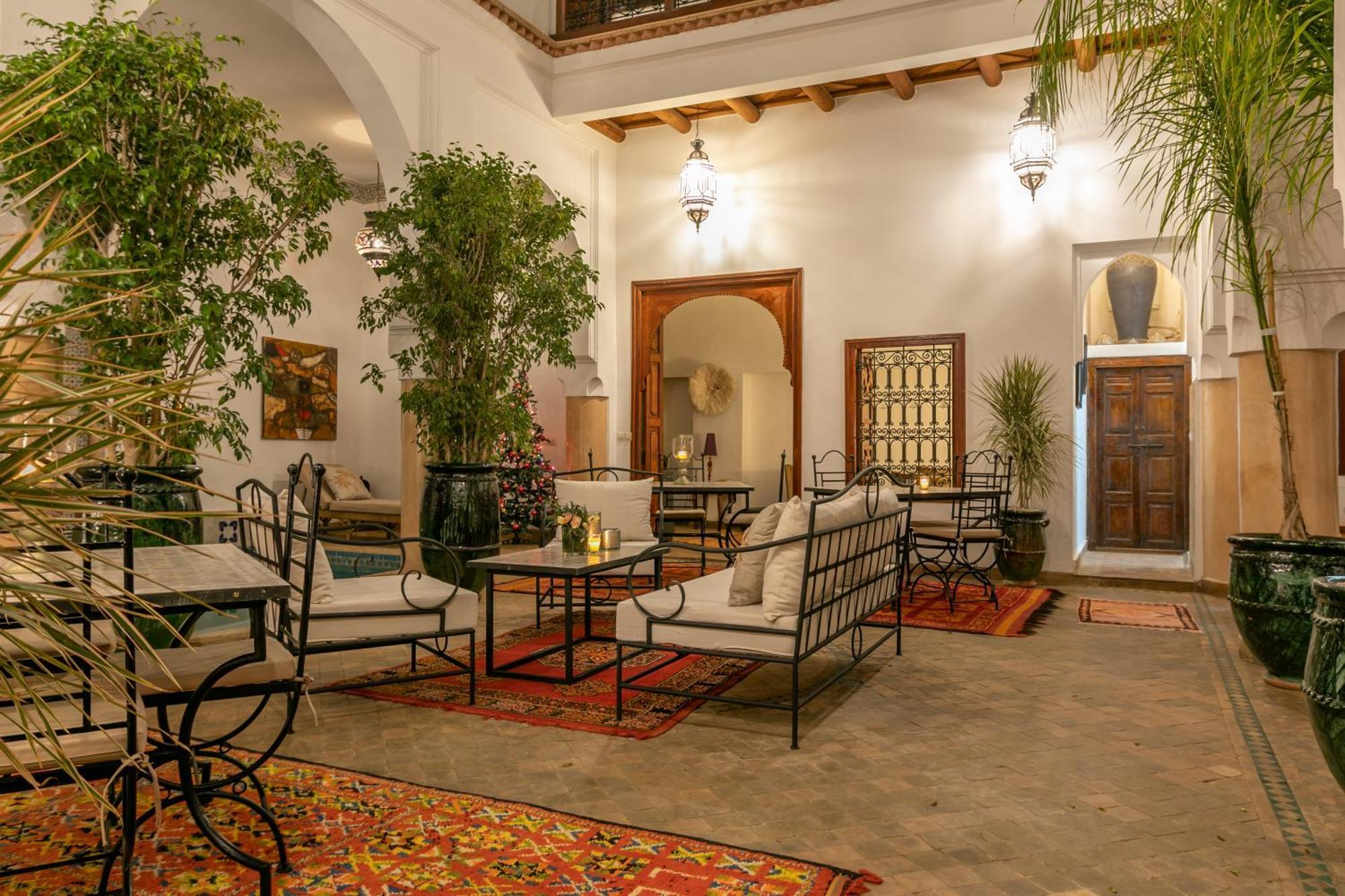 Riad Les Trois Palmiers El Bacha Marrakesh Esterno foto